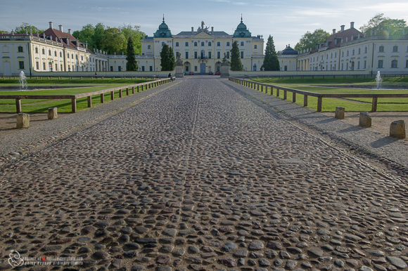 Białystok, widok na pałac Branickich